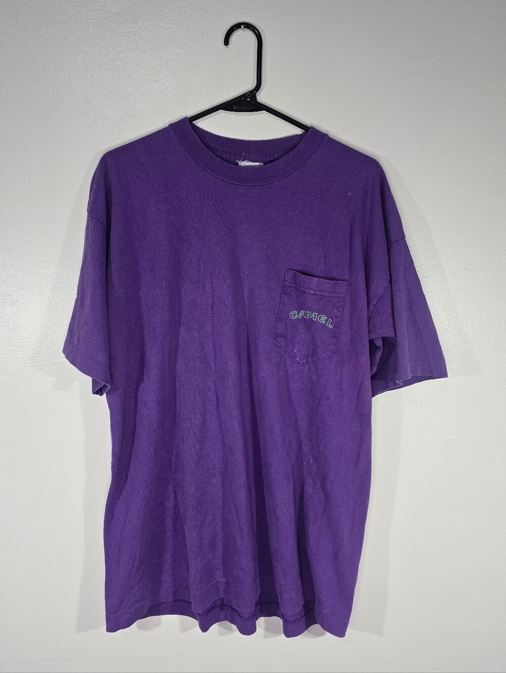 Vintage 90s Purple Camel Graphic Tee-Size Large